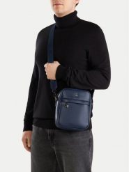 Beverly Hills Polo Club Saszetka CWBEO-BHPC-L-018-07. Granatowy. Niebieskie saszetki i nerki Beverly Hills Polo Club, bez wzorów, z materiału, bez dodatków. Za 149.99 zł.