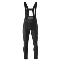 Legginsy Gonso Essential Bib SC. Czarne legginsy długie sportowe Gonso, m, bez wzorów, z materiału. Za 440.80 zł.