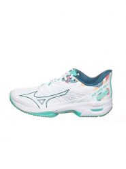 Mizuno Buty sportowe "Wave Exceed" w kolorze turkusowo-białym rozmiar: 42,5. Białe buty treningowe Mizuno, bez wzorów. Za 334.95 zł.