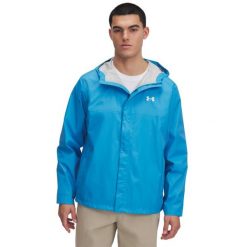 Kurtka wodoodporna Under Armour Stormproof CloudstrikeÂ 2.0. Białe kurtki Under Armour, m, bez wzorów, bez kaptura. Za 425.90 zł.