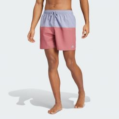 Szorty do pływania Colorblock CLX. Białe krótkie spodenki sportowe Adidas, m, bez wzorów, z materiału. Za 128.99 zł.