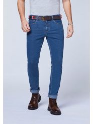 Polo Sylt Dżinsy - Slim fit - w kolorze niebieskim rozmiar: W36/L32. Niebieskie jeansy Polo Sylt, l. Za 83.62 zł.