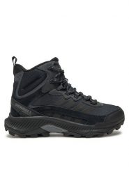 Merrell Trekkingi Speed Strike 2 Thermo Mid Wp J037767 Czarny. Czarne botki sznurowane Merrell, bez wzorów, z materiału, bez obcasa, bez zapięcia. Za 619.99 zł.