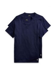 Polo Ralph Lauren Komplet t-shirtów Core Replen 714835960004 Granatowy Slim Fit. Niebieskie koszulki polo Polo Ralph Lauren, l, bez wzorów, z bawełny, bez kołnierzyka, bez ramiączek. Za 159.99 zł.