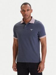 Barbour Polo Cornsay MML1281NY51 Granatowy Regular Fit. Niebieskie koszulki polo Barbour, m, bez wzorów, z bawełny, bez kołnierzyka, bez ramiączek. Za 289.99 zł.