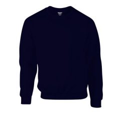 Bluza Rozpinana Dla Dorosłych Unisex DryBlend Crew Neck. Niebieskie bluzy GILDAN, m, bez wzorów, bez kaptura. Za 100.99 zł.