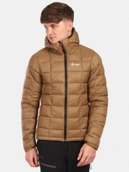 Kilpi Kurtka zimowa "Rebeki" w kolorze jasnobrązowym rozmiar: L. Brązowe kurtki Kilpi, na zimę, l, bez wzorów, bez kaptura. Za 304.56 zł.