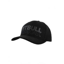 Czapka męska Pitbull Full Cap Classic PITBULL. Czarne czapki z daszkiem PITBULL, bez wzorów. Za 149.99 zł.