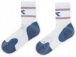 Skarpety tenisowe Diadora Socks Court. Białe skarpety Diadora, bez wzorów, z elastanu. Za 42.99 zł.