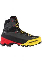 Buty trekkingowe wysokie męskie Aequilibrium Lt Gtx. Żółte buty turystyczne La Sportiva, bez wzorów, z gore-texu, bez zapięcia, trekkingowe, gore-tex. Za 1,749.99 zł.