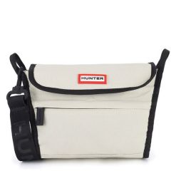 Saszetka Hunter. Brązowe torby na ramię Hunter, bez wzorów, bez dodatków. Za 149.99 zł.