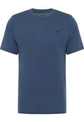 Męski T-Shirt Mustang Style Alex Dark Denim 1018000 5242. T-shirty Mustang, m, bez wzorów, z denimu, bez kołnierzyka, bez ramiączek. Za 79.99 zł.