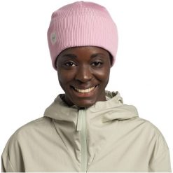 Czapka BUFF CROSSKNIT BEANIE CAMELIA. Czerwone czapki zimowe Buff, bez wzorów. Za 169.90 zł.