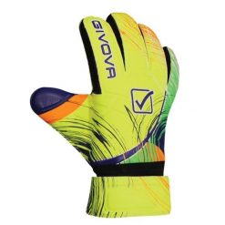 Genialne rękawiczki bramkarza Givova - Giallo Fluo, rozmiar 6. Żółte rękawiczki Givova, bez wzorów. Za 196.99 zł.