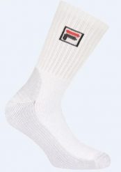 Skarpetki Fila 1 Paar Sock White 35-38. Białe skarpetki sportowe 661, bez wzorów, z bawełny. Za 112.99 zł.