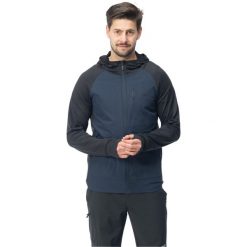Męska Bluza Z Kapturem Jorse. Czarne bluzy z kapturem Hi-tec, m, bez wzorów, z elastanu, z kapturem. Za 245.99 zł.