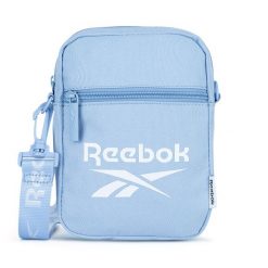 Saszetka Reebok. Niebieskie torby na ramię Reebok, bez wzorów, małe, bez dodatków. Za 49.99 zł.