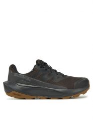 Salomon Trekkingi Elixir Tour Waterproof L47576700 Czarny. Czarne buty trekkingowe Salomon, bez wzorów, z materiału, bez zapięcia. Za 469.99 zł.
