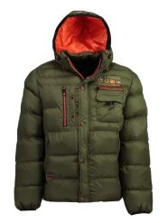 Geographical Norway Kurtka zimowa "Citernier" w kolorze khaki rozmiar: XXL. Brązowe kurtki Geographical Norway, na zimę, xxl, bez wzorów, bez kaptura. Za 266.03 zł.