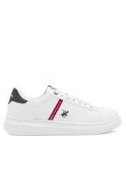 Beverly Hills Polo Club Sneakersy M-23MC1008 Biały. Białe buty sportowe casual Beverly Hills Polo Club, bez wzorów, z syntetyku, bez zapięcia. Za 199.99 zł.