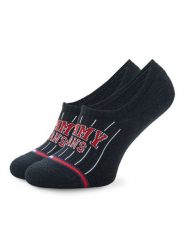 Tommy Jeans Skarpety stopki unisex 701223922 Czarny. Czarne skarpety Tommy Jeans, bez wzorów, z bawełny. Za 34.99 zł.