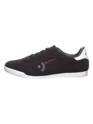 Ben Sherman Sneakersy "Target" w kolorze granatowym rozmiar: 43. Niebieskie buty sportowe casual Ben Sherman, bez wzorów, bez zapięcia. Za 111.92 zł.