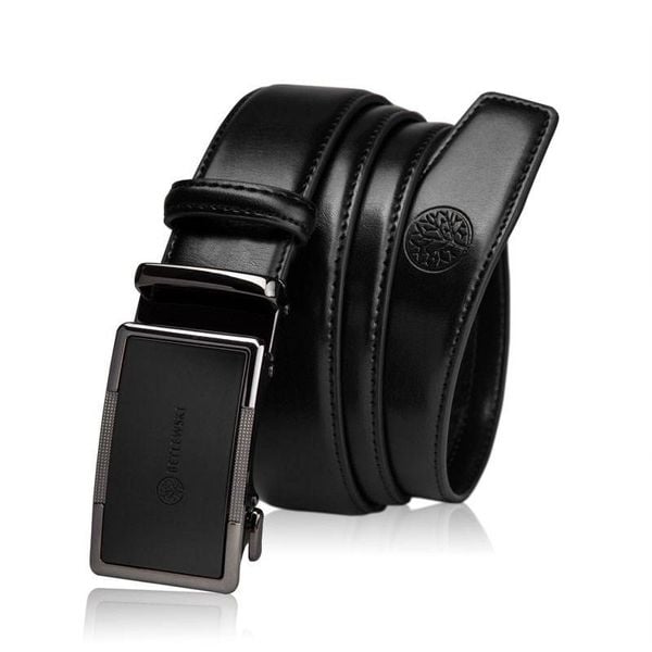 Skórzany pasek BETLEWSKI C35-BA CZARNY 105. Czarne paski Betlewski, bez wzorów, ze skóry. Za 99.00 zł.