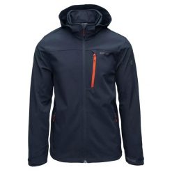 Męska Kurtka Nikko Soft Shell. Niebieskie kurtki Hi-tec, m, bez wzorów, bez kaptura. Za 296.99 zł.