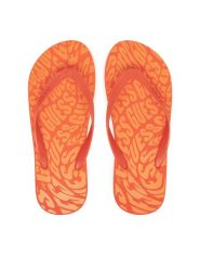 Guess Japonki F5GZ07 BB00H Pomarańczowy. Brązowe japonki Guess, z aplikacjami, z tworzywa sztucznego. Za 129.99 zł.