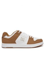 DC Sneakersy Manteca 4 Se ADYS100767-BYS Brązowy. Brązowe buty sportowe casual DC, bez wzorów, ze skóry, bez zapięcia. Za 299.99 zł.
