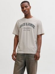 Jack & Jones Koszulka "Denver" w kolorze beżowym rozmiar: XL. Brązowe bezrękawniki Jack & Jones, xl, bez wzorów, z bawełny, bez kołnierzyka, bez ramiączek. Za 57.20 zł.