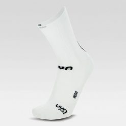 Skarpety rowerowe MAN CYCLING AERO SOCKS 39-41. Białe skarpety UYN, bez wzorów. Za 89.99 zł.