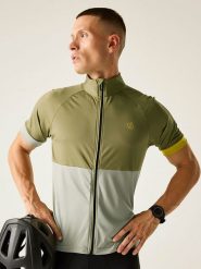 Dare 2b Koszulka kolarska "Protraction III" w kolorze khaki rozmiar: XXL. Brązowe t-shirty sportowe Dare 2B, bez wzorów, z materiału, bez ramiączek, rowerowe. Za 78.66 zł.