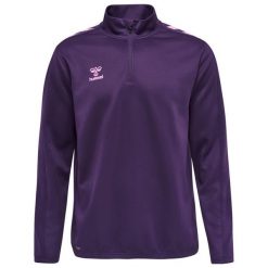 Bluza do piłki ręcznej dla dorosłych Hummel hml CORE XK. Fioletowe bluzy Hummel, m, bez wzorów, bez kaptura. Za 227.50 zł.