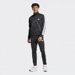 Dres adidas Tiro Insppired. Czarne komplety dresowe Adidas, s, bez wzorów, z dresówki, bez ramiączek. Za 327.40 zł.