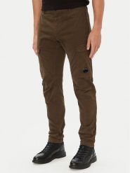 C.P. Company Spodnie cargo 21CMPA172A005529G Khaki Regular Fit. Brązowe spodnie materiałowe C.P. Company, m, bez wzorów, z bawełny. Za 1,204.00 zł.