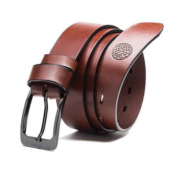 Skórzany pasek BETLEWSKI LIC35-0 brązowy 115. Brązowe paski Betlewski, bez wzorów, ze skóry. Za 109.00 zł.