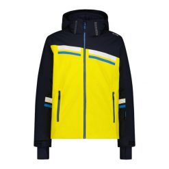 Kurtka narciarska męska CMP 35W0017 Zip Hood. Białe kurtki narciarskie i snowboardowe CMP, m, bez wzorów, narciarskie. Za 629.99 zł.