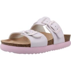 Sandały GEOX J SANDAL BUBBLEBOW Fioletowy. Fioletowe sandały Geox, z syntetyku, bez zapięcia. Za 192.99 zł.