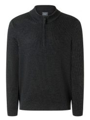 Maerz Muenchen Wełniany sweter w kolorze antracytowym rozmiar: 56. Czarne swetry nierozpinane Maerz Muenchen, bez wzorów, z wełny, bez kołnierzyka, bez ramiączek. Za 521.99 zł.