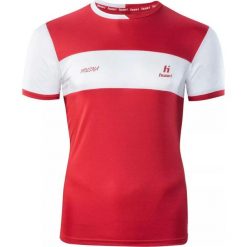 Koszulka sportowa męska Huari ALUMNI POLAND. Czerwone t-shirty sportowe Huari, bez wzorów, bez ramiączek. Za 62.29 zł.