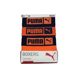 Bokserki męskie Puma BASIC PLACED LOGO 3-PACK 93554810 r M. Bokserki Puma, m, bez wzorów, z bawełny. Za 157.26 zł.