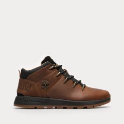 Buty Outdoorowe męskie Timberland Sprint trekker. Brązowe buty trekkingowe Timberland, bez wzorów, bez zapięcia. W wyprzedaży za 519.99 zł.