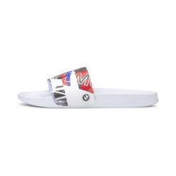 Sandały PUMA Leadcat BMW M Motorsport Graphique. Białe sandały Puma, z materiału, bez zapięcia. Za 210.15 zł.