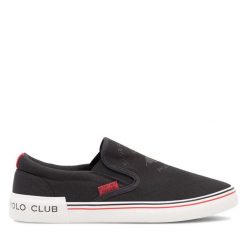 Tenisówki Beverly Hills Polo Club. Czarne trampki Beverly Hills Polo Club, m, bez wzorów, bez zapięcia. Za 169.99 zł.
