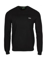 Hugo Boss Sweter w kolorze czarnym rozmiar: XL. Czarne swetry nierozpinane HUGO BOSS, xl, bez wzorów, z wełny, bez kołnierzyka, bez ramiączek. Za 378.95 zł.