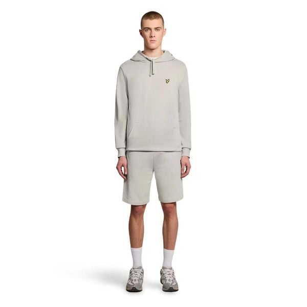 Spodenki dresowe Lyle & Scott. Brązowe krótkie spodenki sportowe LYLE AND SCOTT, m, bez wzorów, z bawełny. Za 261.00 zł.