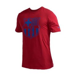 Nike Podkoszulek męski FC Barcelona Crest Tee czerwony r. S (832717-687). Podkoszulki marki Nike. Za 92.55 zł.