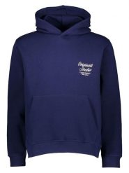 Jack & Jones Bluza "Norrebro" w kolorze granatowym rozmiar: XXL. Niebieskie bluzy Jack & Jones, xxl, bez wzorów, z kapturem. Za 105.88 zł.