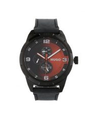 Hugo Zegarek Grip 1530275 Czarny. Czarne, analogowe zegarki Hugo. Za 809.99 zł.